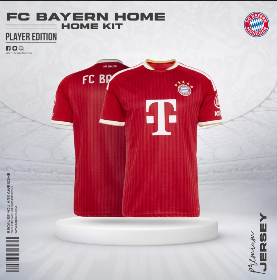 Bayern Munich 26/27 Home Jersey - Player Edition